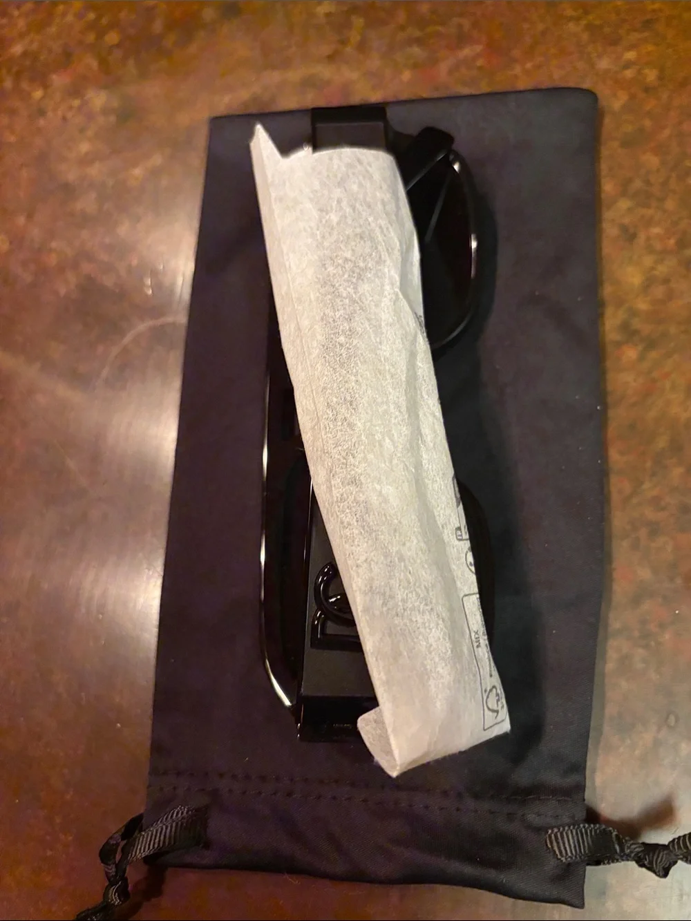 NWT D&G Matte Black Square Sunglasses with Dark Lenses